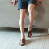 Enzo - Sandalia sin Talón de Piel - Para Hombre